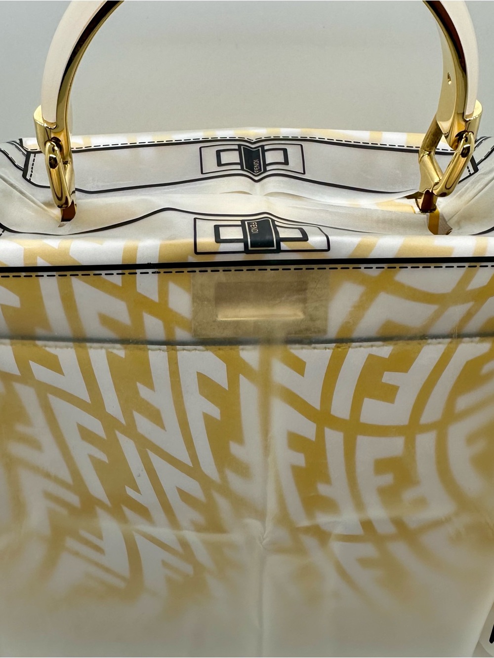 FENDI X SARAH COLEMAN Vertigo Peekaboo With Strap and Rain Cover - Picture 12 of 16